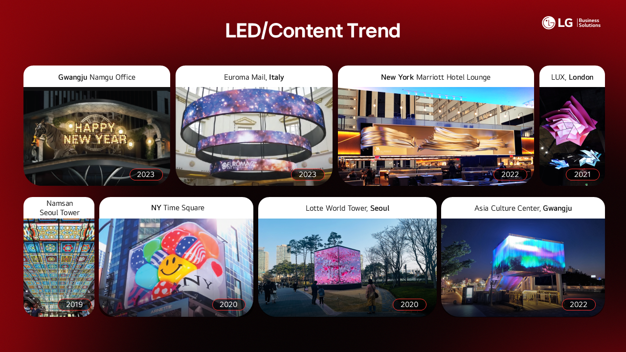 LG전자 Kinetic LED Media Art Solution 자료 이미지 2