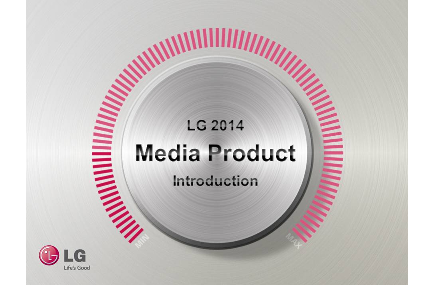 LG전자 Media 사업부 소개자료(2014)