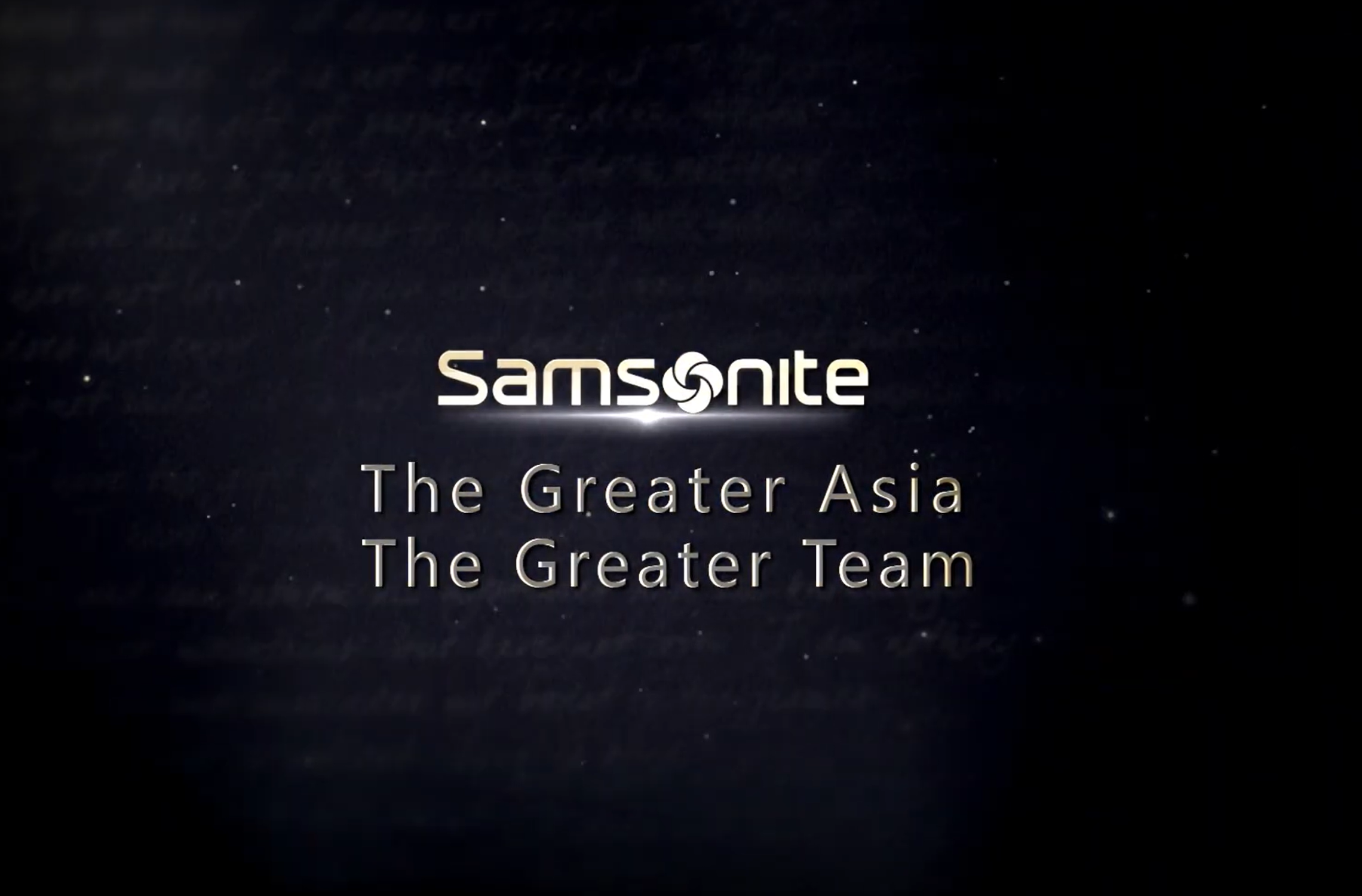 Samsonite 행사 영상